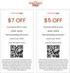 $5-$7 off $35+ at Honeybaked Ham restaurants, or online via promo code 730200 #honeybakedham