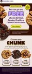 Second cookie free today at Insomnia Cookies #insomniacookies