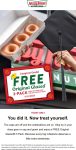 Grads in cap and gown enjoy a free 3-pack today at Krispy Kreme doughnuts #krispykreme Grads in cap and gown enjoy a free 3-pack today at Krispy Kreme doughnuts #krispykreme