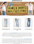 Second jeans & shorts free at Aeropostale, ditto online #aeropostale