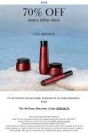 70% off every other item at AHAVA via promo code SPECIAL70 #ahava
