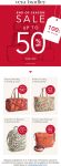 50% off seasonal at Vera Bradley #verabradley