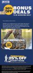 25-30% off everything at Duluth Trading Co, or online via promo code E260613D #duluthtradingco 25-30% off everything at Duluth Trading Co, or online via promo code E260613D #duluthtradingco