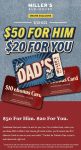$70 in cards for $50 at Millers Ale House restaurants #millersalehouse $70 in cards for $50 at Millers Ale House restaurants #millersalehouse