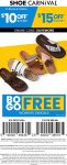 $10-$15 off $75+ at Shoe Carnival, or online via promo code SAVEMORE #shoecarnival