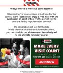 Free kids meal with yours today at TGI Fridays #tgifridays Free kids meal with yours today at TGI Fridays #tgifridays