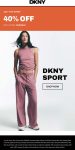 40% off at DKNY via promo code SPARK40 #dkny