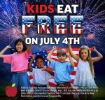 2 kids eat free with your entree at Applebees via promo code FGKEF4JULY2026 #applebees