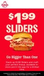 $2 slider sandwich at Arbys #arbys $2 slider sandwich at Arbys #arbys
