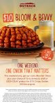 Bloomin onion + beverage = $10 today at Outback Steakhouse #outbacksteakhouse