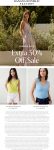 Extra 50% off sale items & 40-60% off everything else online at Banana Republic Factory #bananarepublicfactory Extra 50% off sale items & 40-60% off everything else online at Banana Republic Factory #bananarepublicfactory