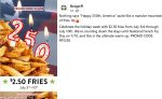 $2.50 fries at BurgerFi restaurants via promo code FRY250 #burgerfi $2.50 fries at BurgerFi restaurants via promo code FRY250 #burgerfi