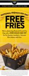 Free fries via login today at New York Fries #newyorkfries