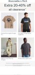 Extra 20-40% off clearance online today at Abercrombie & Fitch #abercrombiefitch Extra 20-40% off clearance online today at Abercrombie & Fitch #abercrombiefitch