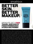 Free primers on $75+ at Smashbox cosmetics #smashbox Free primers on $75+ at Smashbox cosmetics #smashbox
