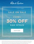 Extra 30% off sale styles at Robert Graham, ditto online #robertgraham Extra 30% off sale styles at Robert Graham, ditto online #robertgraham