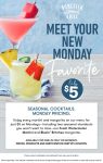 $5 margarita & martinis Mondays at Bonefish Grill restaurants #bonefishgrill $5 margarita & martinis Mondays at Bonefish Grill restaurants #bonefishgrill