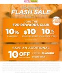 Extra 10% off sale footwear online at Fit2Run via promo code FLASH10 #fit2run