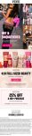 25% off $60 & $10 full sizes at PINK, or online via promo code 25OFF60 #pink
