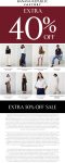 Extra 40-50% off online today at Banana Republic Factory #bananarepublicfactory
