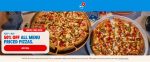 50% off all pizzas at Dominos #dominos