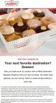 Free dessert doughnut with your order via login at Krispy Kreme #krispykreme