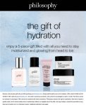 Free 5pc on $65 online at Philosophy #philosophy