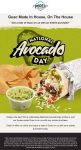 Free side of guac with your entree today at Moes Southwest Grill #moessouthwestgrill