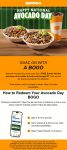 Second entree free via login at Qdoba #qdoba