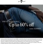30-60% off seasonal jeans at 7 For All Mankind, or online via promo code SUMMER #7forallmankind