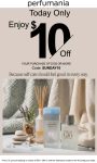 $10 off $125 today at Perfumania via promo code SUNDAY10 #perfumania
