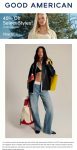 40% off various styles today at Good American via promo code FLASH40 #goodamerican 40% off various styles today at Good American via promo code FLASH40 #goodamerican