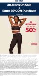 50% off activewear & 30% off the rest today at Old Navy, or online via promo code EXTRA #oldnavy