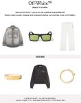 Summer gear is 30-50% off at Off-White #offwhite Summer gear is 30-50% off at Off-White #offwhite
