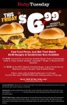Cheeseburger + fries = $7 today at Ruby Tuesday #rubytuesday Cheeseburger + fries = $7 today at Ruby Tuesday #rubytuesday