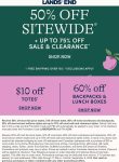 50% off everything at Lands End via promo code LABORDAY50 and pin 1234 #landsend 50% off everything at Lands End via promo code LABORDAY50 and pin 1234 #landsend