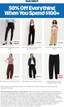 50% off $100+ online today at Old Navy #oldnavy 50% off $100+ online today at Old Navy #oldnavy