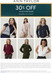30% off at Ann Taylor, ditto online #anntaylor 30% off at Ann Taylor, ditto online #anntaylor