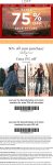 Extra 75% off sale styles & more today at LOFT, ditto online #loft Extra 75% off sale styles & more today at LOFT, ditto online #loft