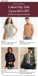 30-60% off fall apparel today at Macys #macys