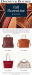 40% off florentine bags online at Dooney & Bourke #dooneybourke