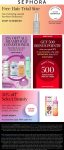 Free sleek spray on $30 + 50% off various at Sephora, or online via promo code KENRAPICK #sephora
