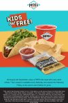 Free kids meal with yours at Moes Southwest Grill #moessouthwestgrill