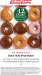 $12 dozens at Krispy Kreme doughnuts #krispykreme $12 dozens at Krispy Kreme doughnuts #krispykreme