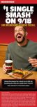 $1 cheeseburger Friday via login at Smashburger #smashburger $1 cheeseburger Friday via login at Smashburger #smashburger