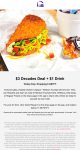Chicken chalupa + drink = $3 today via login at Taco Bell #tacobell Chicken chalupa + drink = $3 today via login at Taco Bell #tacobell