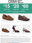 $15-$60 off $49+ online today at DSW shoes via promo code HEYFALL #dsw $15-$60 off $49+ online today at DSW shoes via promo code HEYFALL #dsw