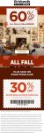 30% off regular items & 60% off fall at Kirklands #kirklands