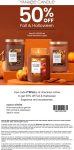 50% off fall & halloween at Yankee Candle, or online via promo code ITSFALL #yankeecandle