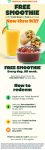 Free smoothie with your food item at Tropical Smoothie Cafe #tropicalsmoothiecafe Free smoothie with your food item at Tropical Smoothie Cafe #tropicalsmoothiecafe
